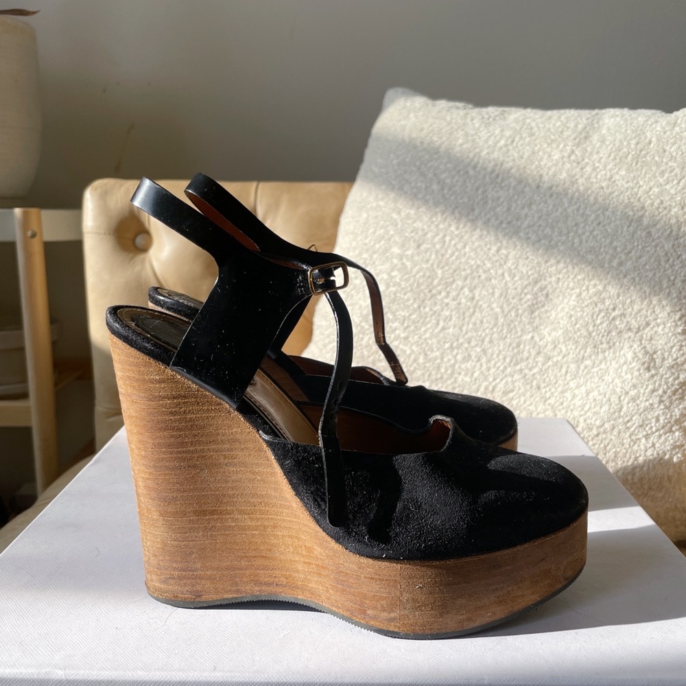 Chloe Wedge Shoes, Size 36 / 6